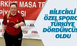BİLECİKLİ ÖZEL SPORCU TÜRKİYE DÖRDÜNCÜSÜ OLDU