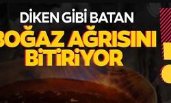 DİKEN GİBİ BATAN BOĞAZ AĞRISINI BİTİRİYOR!