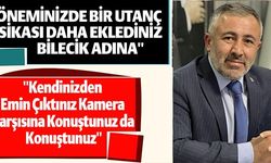 ''DÖNEMİNİZDE BİR UTANÇ VESİKASI DAHA EKLEDİNİZ BİLECİK ADINA''