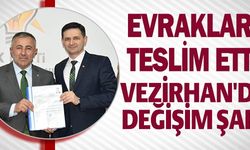 EVRAKLARI TESLİM ETTİ VEZİRHAN'DA DEĞİŞİM ŞART