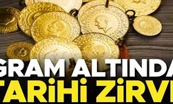 GRAM ALTINDA TARİHİ ZİRVE