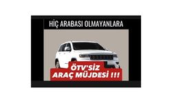 Hiç arabası olmayanlara 350 bin TL indirimli ÖTV'siz araç MÜJDESİ