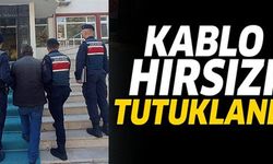 KABLO HIRSIZI TUTUKLANDI