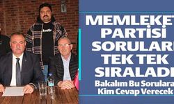 MEMLEKET PARTİSİ SORULARI TEK TEK SIRALADI