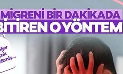 MİGRENİ BİR DAKİKADA BİTİREN O YÖNTEM!