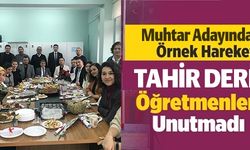 MUHTAR ADAYINDAN ÖRNEK HAREKET