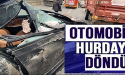 OTOMOBİL HURDAYA DÖNDÜ!