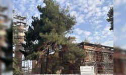 RESTORE EDİLEN CAMİİ YERİNDE İNCELENDİ