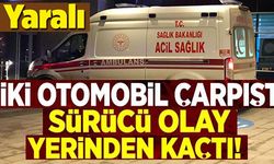 SÜRÜCÜ OLAY YERİNDEN KAÇTI!