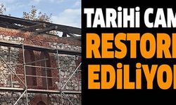 TARİHİ CAMİ RESTORE EDİLİYOR