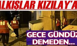 ALKIŞLAR KIZILAY'A!