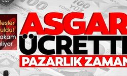 ASGARİ ÜCRETTE PAZARLIK ZAMANI