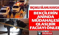 BEKÇİLERİN ANINDA MÜDAHALESİ OLASI BİR FACİAYI ÖNLEDİ