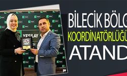 BİLECİK BÖLGE KOORDİNATÖRLÜĞÜNE ATANDI