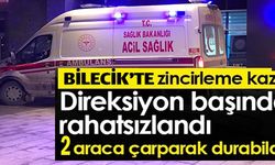 BİLECİK'TE ZİNCİRLEME KAZA!