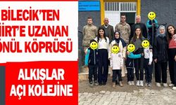 BİLECİK'TEN SİİRT'E UZANAN GÖNÜL KÖPRÜSÜ