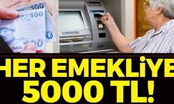 HER EMEKLİYE 5000 TL!