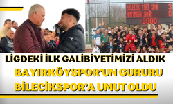 LİGDEKİ İLK GALİBİYET