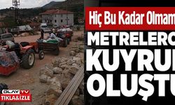 METRELERCE KUYRUK OLUŞTU