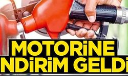 MOTORİNE İNDİRİM GELDİ