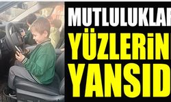 MUTLULUKLARI YÜZLERİNE YANSIDI