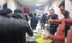 SABAH NAMAZ SONRASI ÇORBA İKRAM EDİLDİ