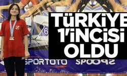 TÜRKİYE 1'İNCİSİ OLDU