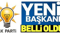 YENİ BAŞKAN BELLİ OLDU