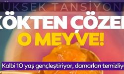 YÜKSEK TANSİYONU KÖKTEN ÇÖZEN O MEYVE!