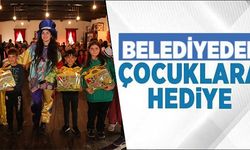 BELEDİYEDEN ÇOCUKLARA HEDİYE