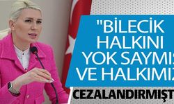''BİLECİK HALKINI YOK SAYMIŞ VE HALKIMIZI CEZALANDIRMIŞTIR''