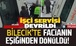 BİLECİK'TE FACİANIN EŞİĞİNDEN DÖNÜLDÜ!