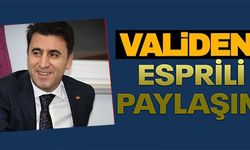 BİLECİK VALİSİNDEN ESPRİLİ PAYLAŞIM