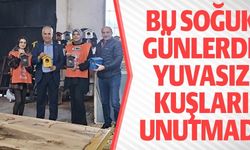 BU SOĞUK GÜNLERDE YUVASIZ KUŞLARI UNUTMADI