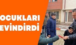 ÇOCUKLARI SEVİNDİRDİ