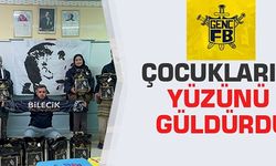 ÇOCUKLARIN YÜZÜNÜ GÜLDÜRDÜ