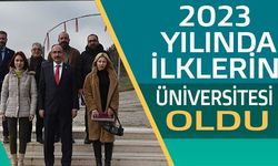 İLKLERİN ÜNİVERSİTESİ OLDU