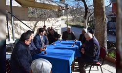 KAYMAKAM NALBANT, KÖY HALKI İLE BİRLİKTE