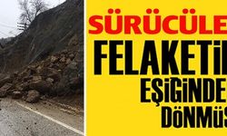 SÜRÜCÜLER FELAKETİN EŞİĞİNDEN DÖNMÜŞ!