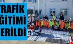 TRAFİK EĞİTİMİ VERİLDİ