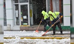 YOĞUN KAR YAĞIŞINA KARŞI SIKI ÇALIŞMA