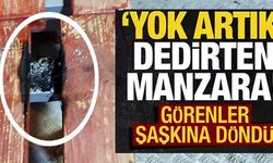 'YOK ARTIK' DEDİRTEN MANZARA!