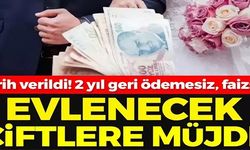 EVLENECEK ÇİFTLERE MÜJDE!