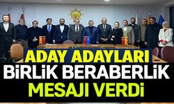 ADAY ADAYLARI BİRLİK VE BERABERLİK MESAJI VERDİ