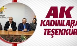 AK KADINLARA TEŞEKKÜR