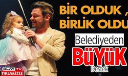 AYDEM BEBEĞE BELEDİYEDEN BÜYÜK DESTEK