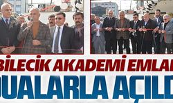 BİLECİK AKADEMİ EMLAK DUALARLA AÇILDI