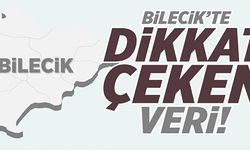 BİLECİK'TE DİKAKT ÇEKEN VERİ!