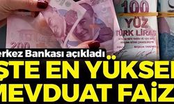 İŞTE EN YÜKSEK MEVDUAT FAİZİ!