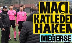 MAÇI KATLEDEN HAKEM MEĞERSE